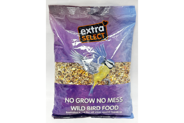 Extra Select No Grow No Mess Wild Bird Food 1kg
