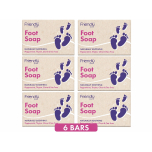 Friendly Soap Foot Soap Bar 6 X 95g