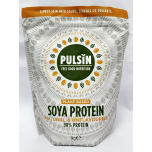 Pulsin Soya Protein Isolate Powder Natural & Unflavoured 1kg Plant Based Protein | DAMAGED BAG