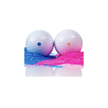 Gender Reveal Golf Balls Exploding Golf Ball 1 Pink 1 Blue Girl or Boy Baby Reveal