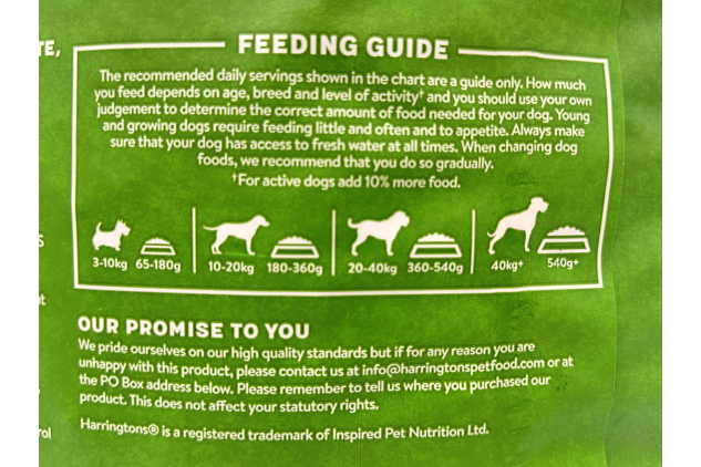 Harringtons Adult Complete Dry Dog Food Salmon & Potato | 18kg | DAMAGED BAG