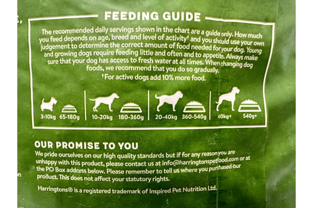 Harringtons Adult Complete Dry Dog Food Turkey & Veg | 15kg | DAMAGED BAG