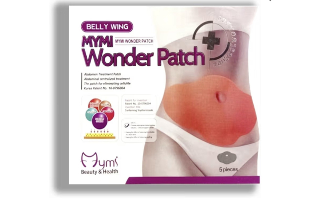 MYMI Wonder Patch Belly Wing Abdomen Slimming Treatment Patches 5 Sheets