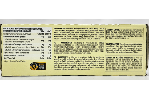 Grenade White Chocolate Cookie High Protein Low Sugar Bars (6 Boxes of 12) 72 BARS TOTAL