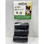 Croci Re Baggy Dog Waste Bags Recycled Plastic 3 Rolls 45 Bags