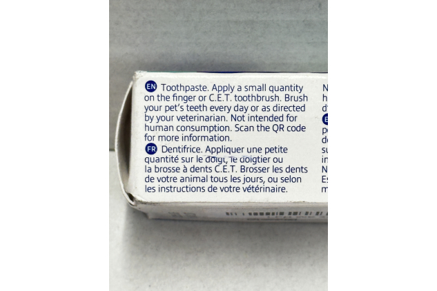 Virbac C.E.T. Enzymatic Toothpaste for Dogs & Cats Poultry Flavour 70g | DAMAGED OUTER PACKAGING