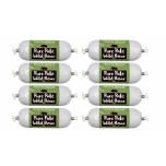 Pure & Natural Wet Dog Food Pate Chub Roll, 97% Wild Boar 8 X 80g High Meat Content
