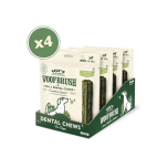 Lily's Kitchen Woofbrush Dental Chew Natural Dental Sticks for Large Dogs (4 Packs of 7 Chews)