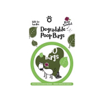 Degradable Rose Scented Tie Handle Poop Bags Value Pack 150 Bags