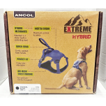 Ancol Extreme Hybrid Dog Harness with Built-In Extending Lead Large Tactical Black