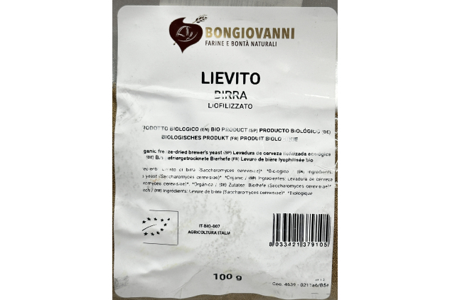Bongiovanni Organic Freeze-Dried Brewer’s Yeast 100g