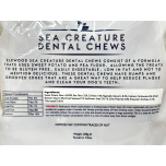 Elkwood Sea Creature Dog Dental Chews Large 200g