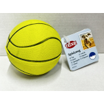 Trixie Bright Green Foam Rubber Basketball Dog Toy