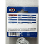 Trixie Junior Cotton Mix Rope Dog Toy Grey Mint and Lilac