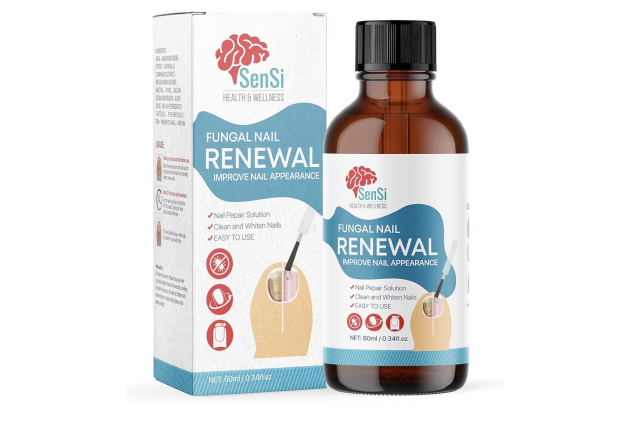 Fast-Acting Anti-Fungal Nail Treatment for Toes and Fingers - Extra Strong Formula for Nail Fungus Removal - 60ml Brush-On