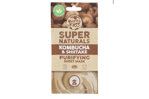 Super Naturals Purifying Kombucha and Shiitake Sheet 1 X Mask
