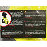 PetGear High Visibility Dog Jacket Reflective Water Resistant 24 Inch