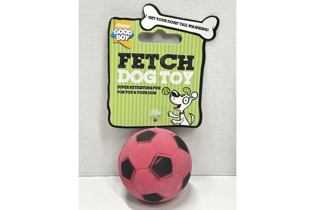 Good Boy Fetch Dog Toy Assorted Sports Ball Design
