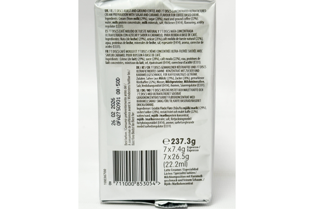 Tassimo L’OR Caramel Latte Macchiato Coffee Pods 5 x 7 Packs 35 Drinks