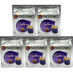 Tassimo Cadbury Hot Chocolate Pods 5 x 8 Packs 40 Drinks