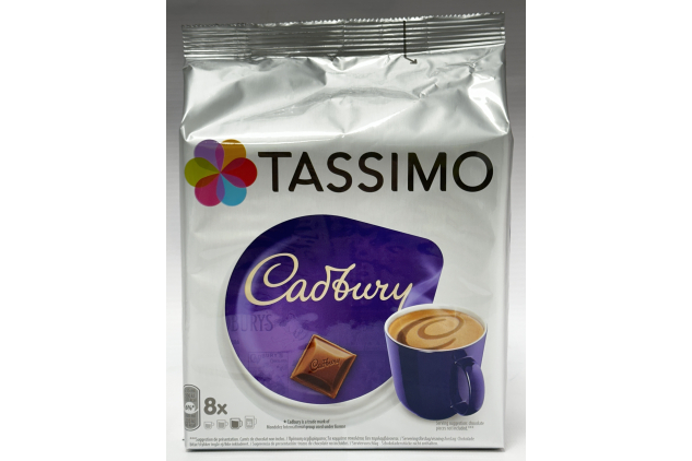 Tassimo Cadbury Hot Chocolate Pods 5 x 8 Packs 40 Drinks