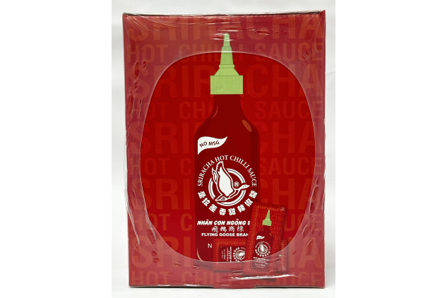 Flying Goose Sriracha Hot Chilli Sauce Sachets 200 x 8ml No MSG