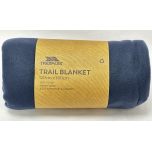 Trespass Snuggles Microfleece Picnic Travel Blanket 120 x 180cm Navy Blue