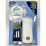 Glade Touch & Fresh Pure Clean Linen Air Freshener Starter Kit 10ml