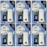 Glade Touch & Fresh Pure Clean Linen Air Freshener Starter Kits 6 x 10ml