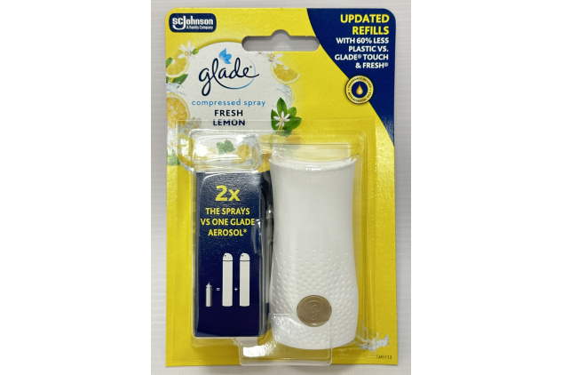 Glade Touch & Fresh Fresh Lemon Air Freshener Starter Kits 6 x 10ml