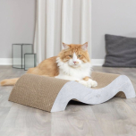 Trixie XXL Wave Cat Scratcher Cardboard Scratch Board with Catnip 64cm