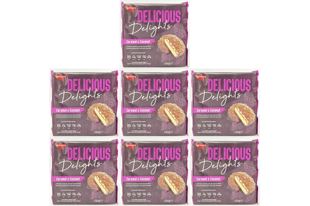 Keenan's Delicious Delights Caramel & Coconut Biscuits 7 x 128g