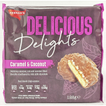 Keenan's Delicious Delights Caramel & Coconut Biscuits 7 x 128g