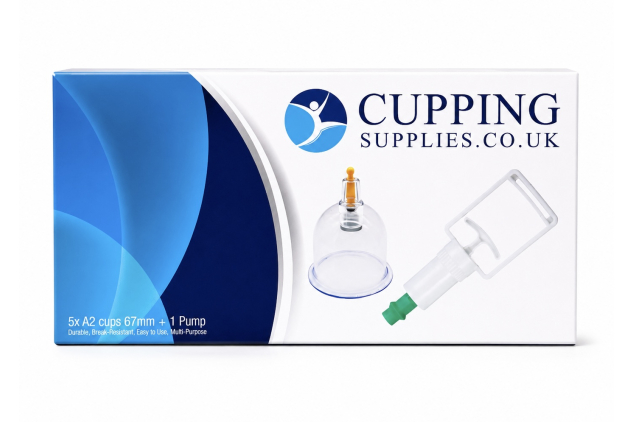 Cupping Supplies 5 X A2 Cups 67mm & 1 Pump