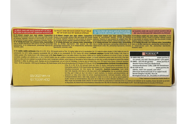 Purina Gourmet Gold Sauce Delight Cat Food Variety Pack 12 x 85g