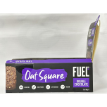 FUEL10K Double Chocolate Oat Square High Protein Bars 12 x 50g