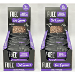 FUEL10K Double Chocolate Oat Square High Protein Bars 24 x 50g
