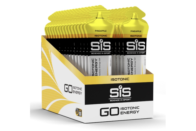SIS Science In Sport GO Isotonic Energy Gel Pineapple 30 x 60ml