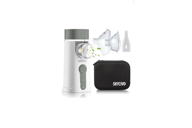 Nebuliser Machine for Adults & Kids, Micro-USB Rechargeable Nebuliser with 3 Adjustable Modes