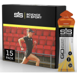 SIS Science In Sport GO Isotonic Energy Gel Orange 15 x 60ml