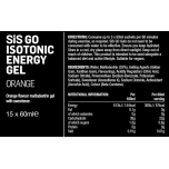 SIS Science In Sport GO Isotonic Energy Gel Orange 15 x 60ml