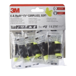 3M FX Noise Stopper Earplugs Soft 5 Pairs