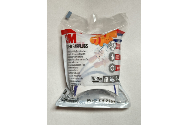 3M Corded Ear Plugs 1 Pair