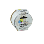 Anti-Slip Bath and Shower Stickers - Round Non-Slip Surface - 3m Roll - Designed for Baths & Shower Trays - Helps Prevent Accidents