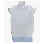 Abena Self Adhesive Disposable Adult Bib with Pocket - Pack of 100 White, M