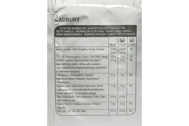 Tassimo Cadbury Hot Chocolate Pods 5 Packs 50 Drinks Total