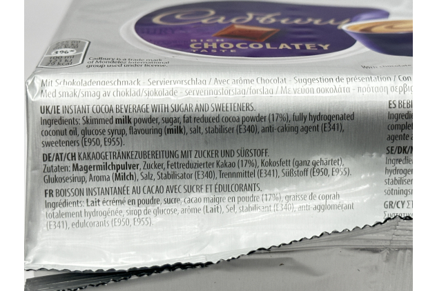 Tassimo Cadbury Hot Chocolate Pods 5 Packs 50 Drinks Total
