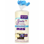 Color Scents Medium Trash Bag 8 Gallon / 30 Litre 45 Bags Twist Tie Vanilla Flower Scent Made In USA 