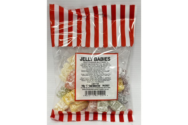 Jelly Babies Fruit Flavour 140g | Pick & Mix Sweets