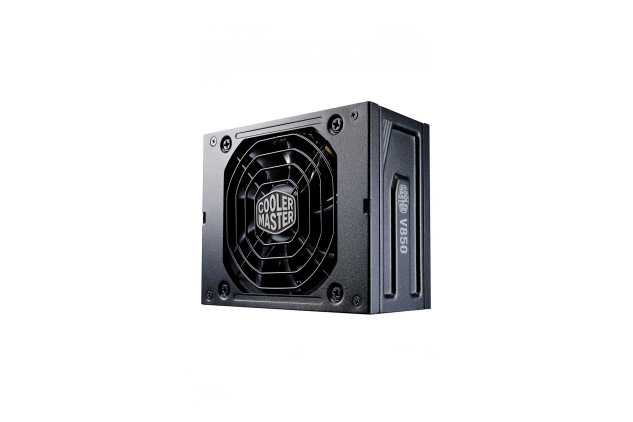 Cooler Master V850 SFX Gold UK Plug - 850W 80 PLUS Gold, Fully Modular Power Supply Unit, SFF/mini-ITX PSU, Semi-Fanless Mode, SFX-to-ATX Bracket Black Edition, Quiet 92 mm FDB Fan